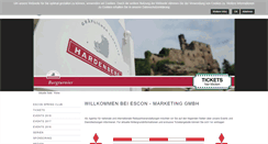 Desktop Screenshot of escon-marketing.de